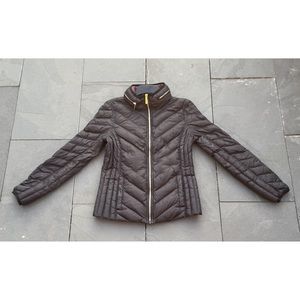 Michael Kors Womens Packable Down Jacket Black, Size S
